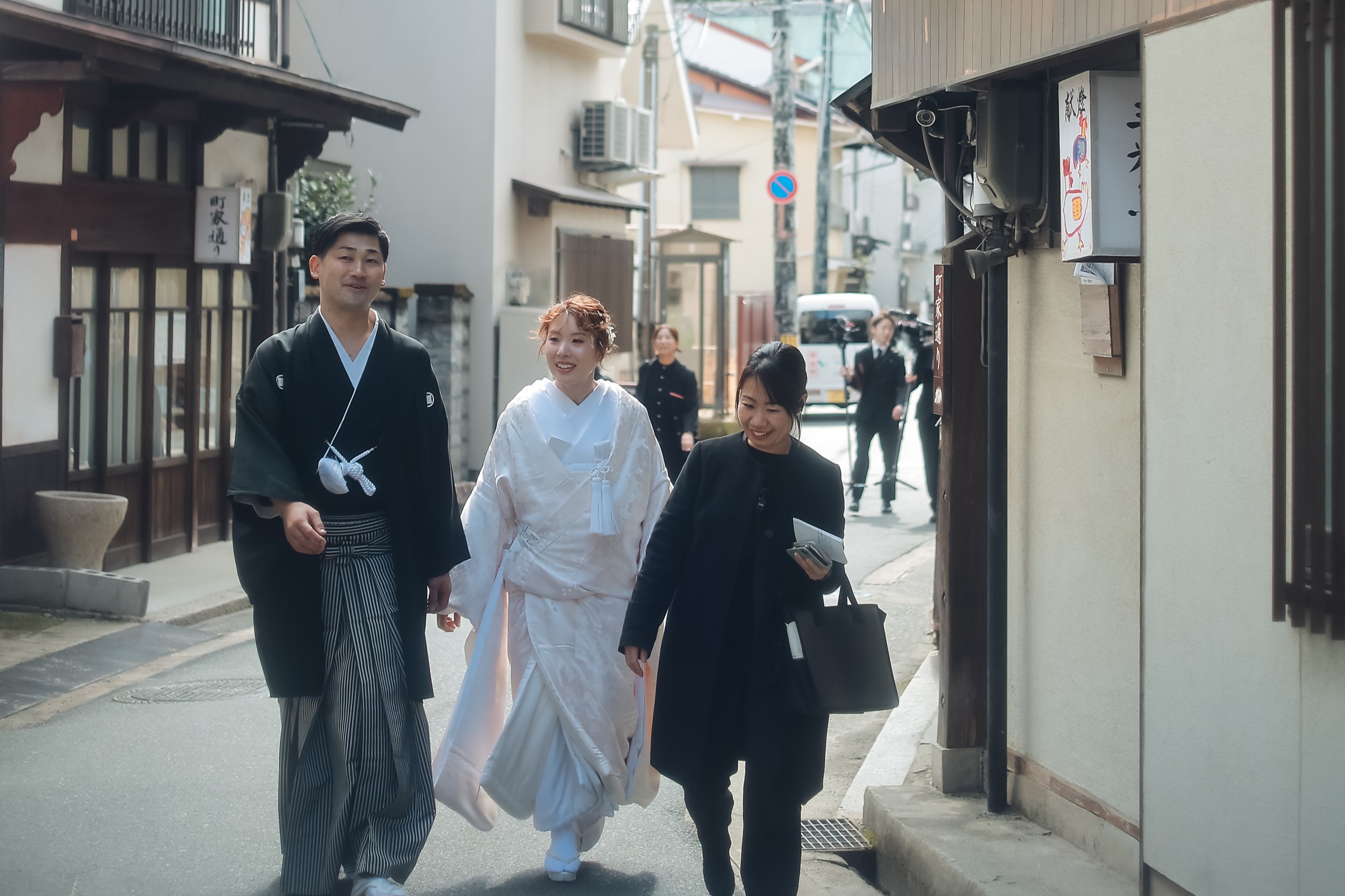 新郎新婦ご案内係1名